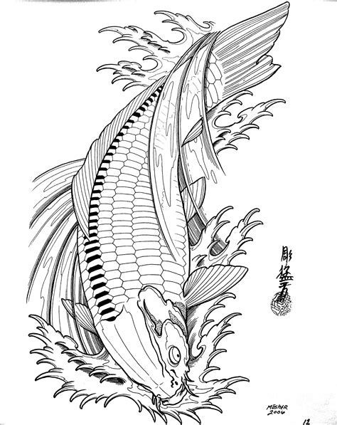 Pin by Piotr Goduń on Ryba koi Koi fish tattoo Koi tattoo Asian tattoos