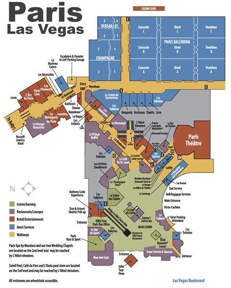 Paris Las Vegas Floor Plan Floorplansclick