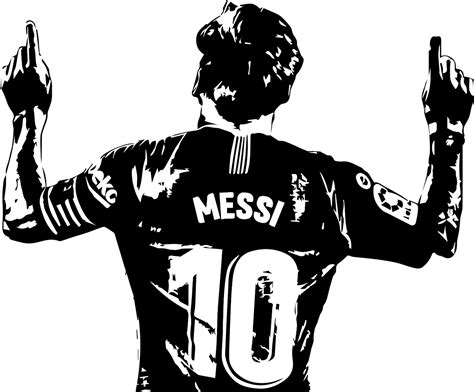 Messi Vector Image Free Svg