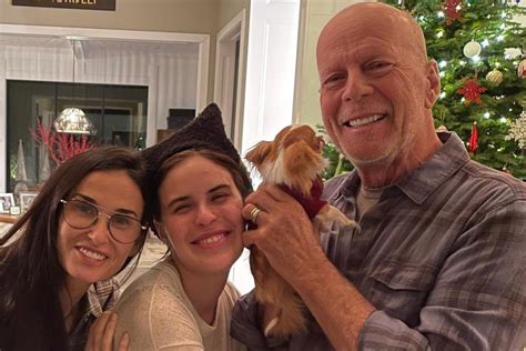 Demi Moore ‘moves In With Ex Husband Bruce Willis And His Wife