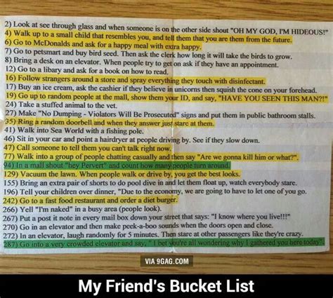 Things I Want To Do Before I Earn My Wings Funny Bucket List Best