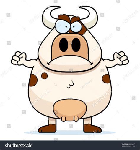 Mad Cow Stock Vector Royalty Free 48468433 Shutterstock