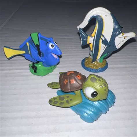 DISNEYS PIXAR FINDING Nemo Figurines Dory Crush Gill PicClick