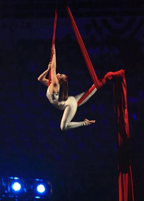 dancing with rope ribbon dance aerial dance aerial acrobatics