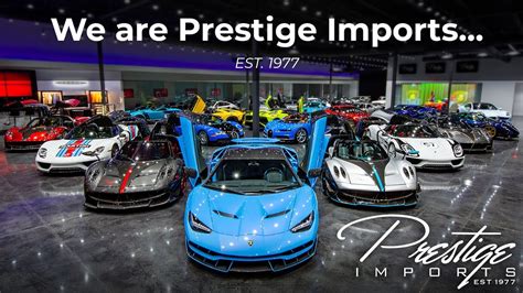We Are Prestige Imports South Floridas Luxury Lifestyle Provider