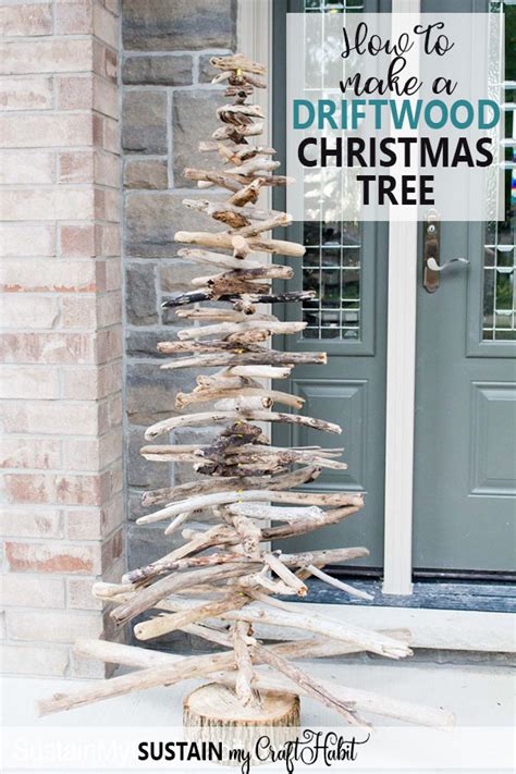 How To Make A Driftwood Christmas Tree Sustain My Craft Habit