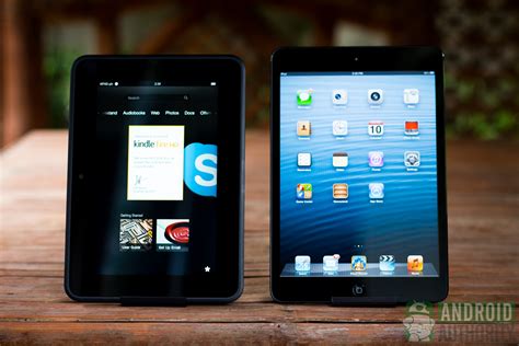 Apple Ipad Mini Vs Amazon Kindle Fire Hd
