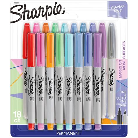 Sharpie Pastel Markers 18 Pack Big W