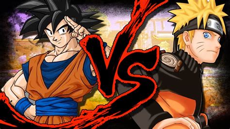 On an early morning a young naruto uzumaki walked through the world of dragon ball. Goku vs Naruto - Anime Debate Photo (35996136) - Fanpop