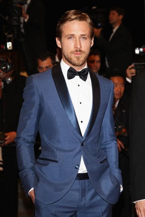 The Beautiful Blue Tux Ryan Gosling Looks Askmen