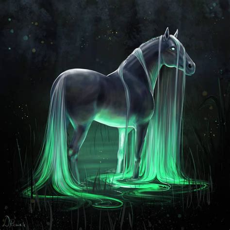 Art Digital Painting Artist Horse Kelpie Digitalpainting