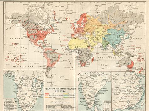 Vintage World Maps Printable