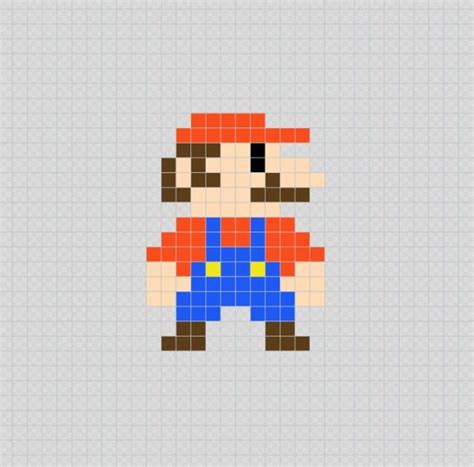 Mini Mario Mario Bros Pixel Art Mario Bros Pixel Art Characters