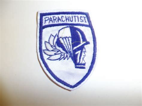 B2926 Ww2 Us Army Airborne Oss Kunming Parachute School Patch Silk R3c