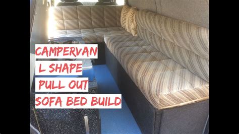 Sofa become sofa bed,save space. Camper Sofa Bed Diy Rv Sofa Bed Designed By Ian And Mad ...