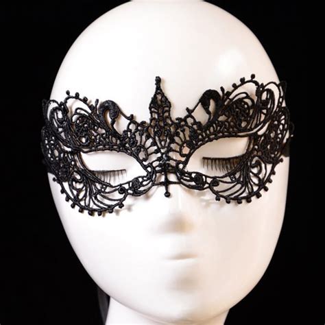 5pc Black Masque Sexy Venetian Mask Women Elegant Party Lace Maske Eye