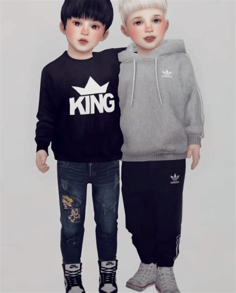 Boy Sims 4 Toddler Clothes Zimzimmer