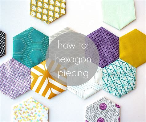 Hexagon Piecing Tutorial 7 Steps With Pictures Instructables