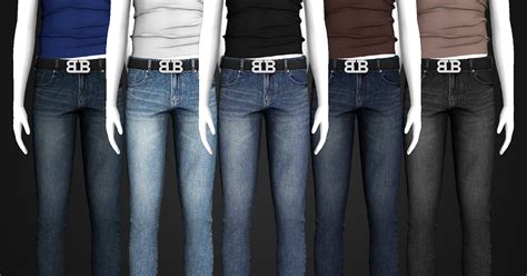 Slim Fit T Shirt And Belted Cropped Skinny Jeans Gorilla X3