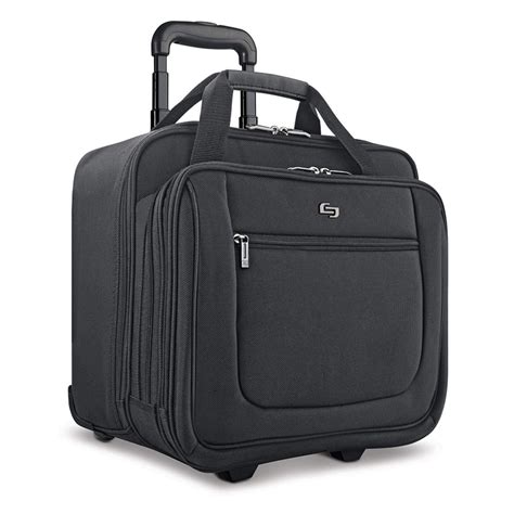 Solo New York Bryant Rolling Bag With Wheels Fits Up To 173 Inch