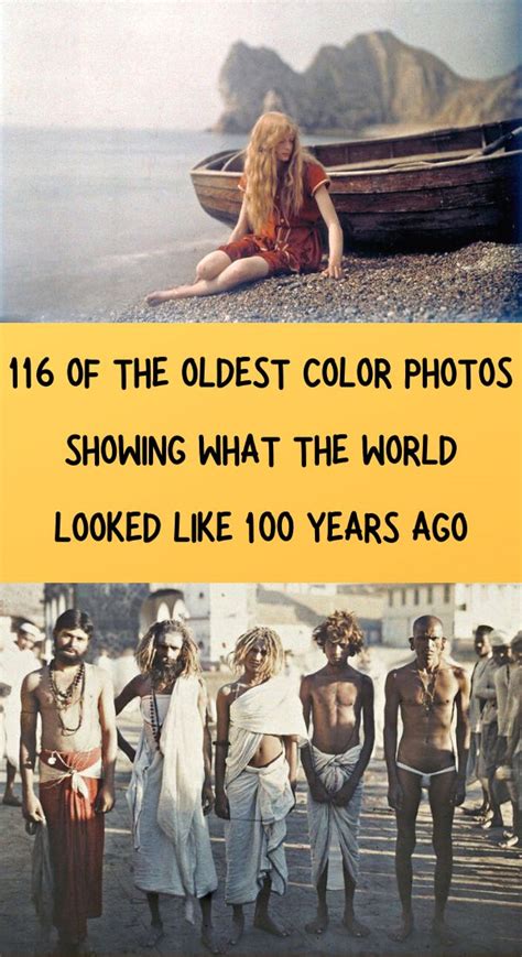 Of The Oldest Color Photos Showing What The World Looked Like Years Ago What The World