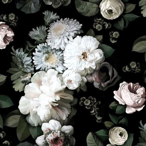 Ellie cashman wallpaper dark floral. Dark Floral Wallpaper | Black floral wallpaper, Floral wallpaper, Dark floral