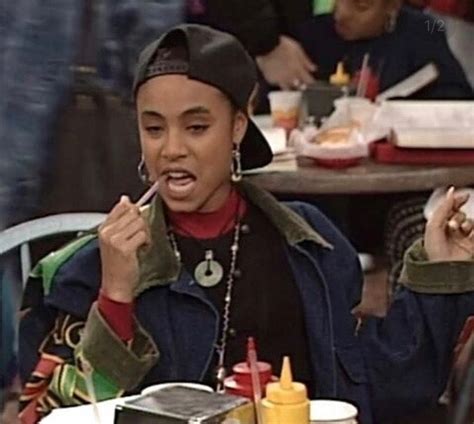 Jada Pickett Smith In Scene From A Different World Black Sitcoms 90s