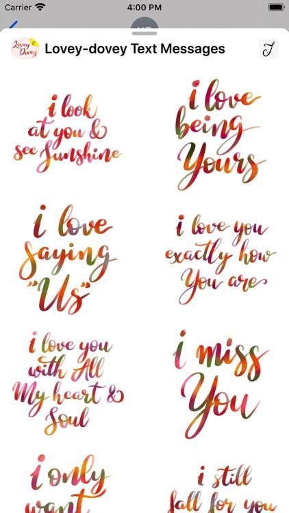 Lovey Dovey Text Messages By Yenty Jap