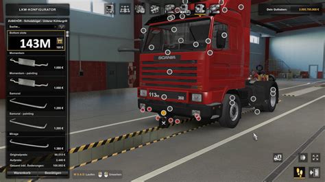 ETS Scania M TUNING Pack v Other Scania Mod für Eurotruck Simulator