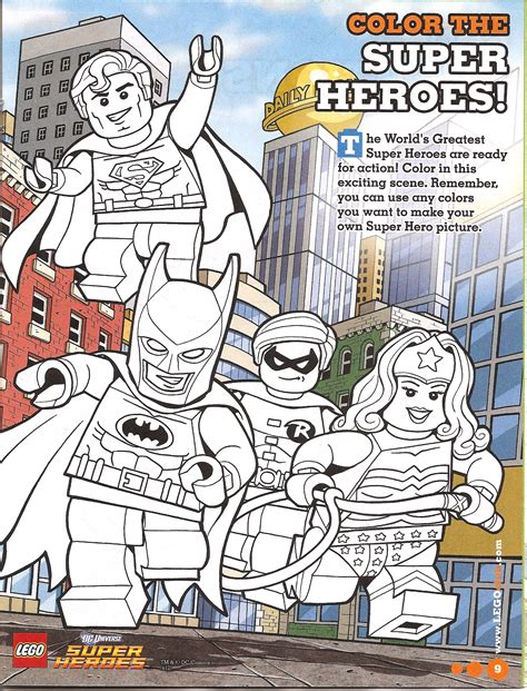 Lego super heroes coloring pages. Go Adventure Mom Lego Super Heros Coloring Page Free ...