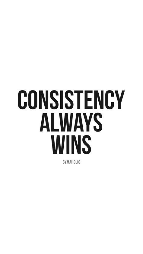 Consistency Always Wins Gymaholic Fitness App