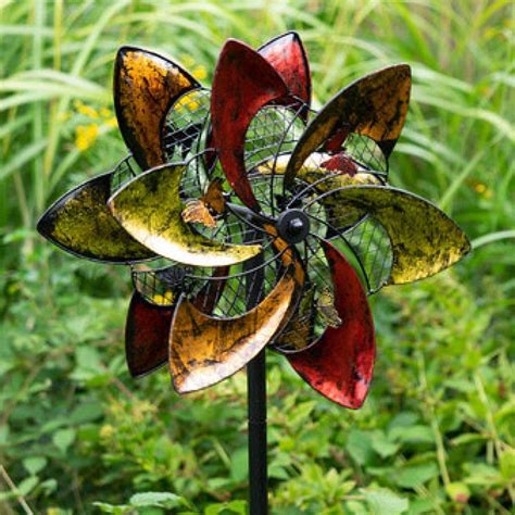 Rhs Butterfly Twirl Garden Wind Spinner