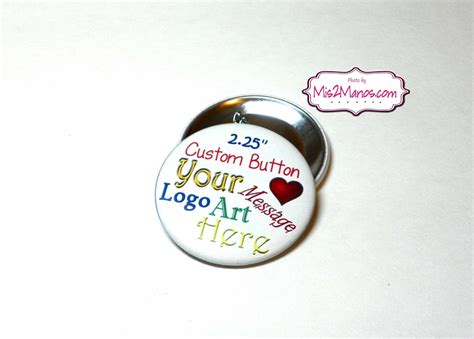 Custom Button Personalized Button Pins Promotional Buttons