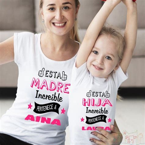 Pack De 2 Camisetas Divertidas Mama Y Yo Iguales Ideal Para Regalar El