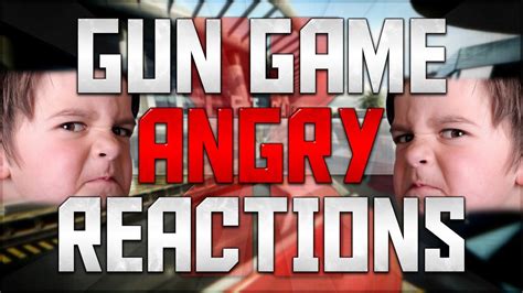 Kid Gets Mad At A Video Game Black Ops 2 Rage Reactions Gun Game