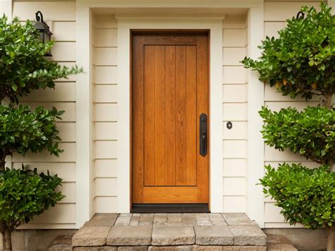 The Pros And Cons Of A Wood Front Door Diy