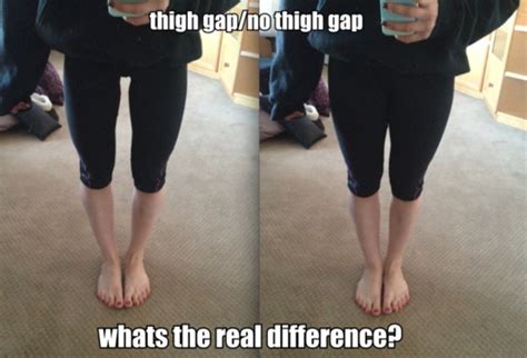 stop hating your body size10plz what are thigh gaps and why you