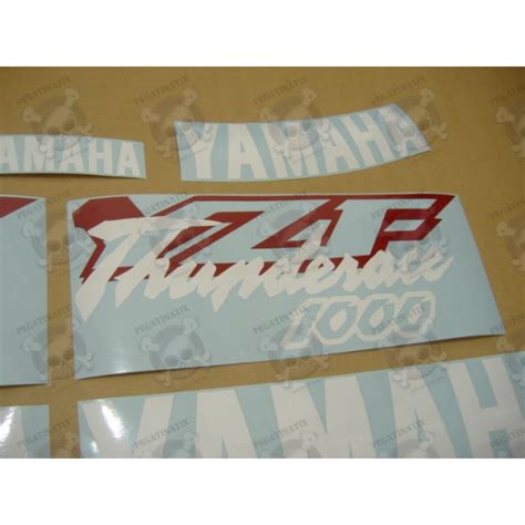 Stickers Yamaha Yzf 1000r Year 1997 Redblack Version