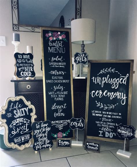 Wedding Chalk Board Signs Wedding Chalkboard Signs Chalkboard