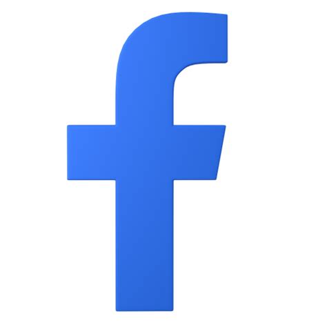 App Facebook Logo Network Online Social Media 3d Illustration
