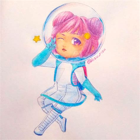 Chibi Space Girl By Lizusui On Deviantart