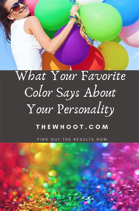 What Does Your Favorite Color Say About You The Whoot Favorite