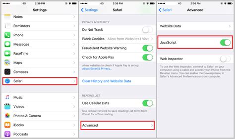 How To Enable Javascript On Iphone Leawo Tutorial Center