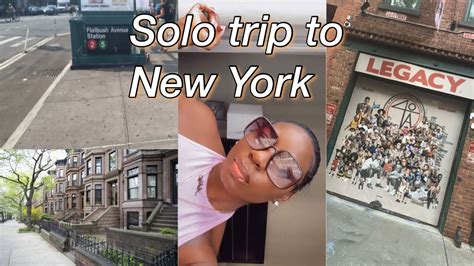 Solo Trip To Nyc Vlog Brooklyn Shopping New York Weather Sucks Youtube