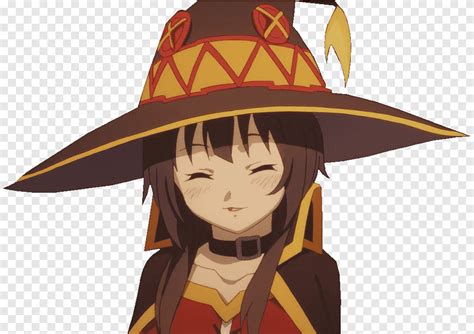 Konosuba Anime Manga Waifu Otaku Anime Sombrero Manga Png Pngegg