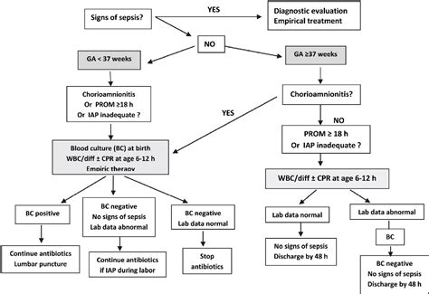 Figure 1 From Which Is The Optimal Algorithm For The Prevention Of Neonatal Early Onset Group B