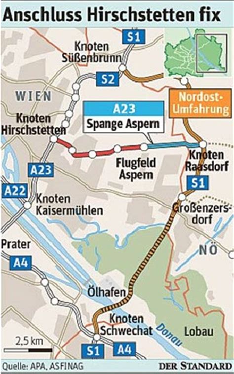 Für probebohrungen wurde mitten in der lobau eine zufahrtsstraße für schwerfahrzeuge. Autobahn light nach Aspern: Bund zahlt 230 Millionen Euro ...