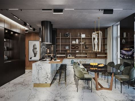 Manhattans Luxury Apartment Design On Behance Apartment Design