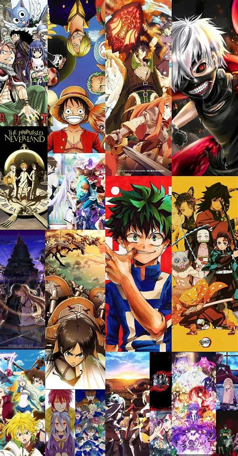 Share Anime Collage Wallpaper Latest In Cdgdbentre