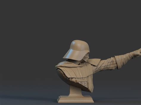 Darth Vader Bust 3d Print 3d Model 3d Printable Cgtrader